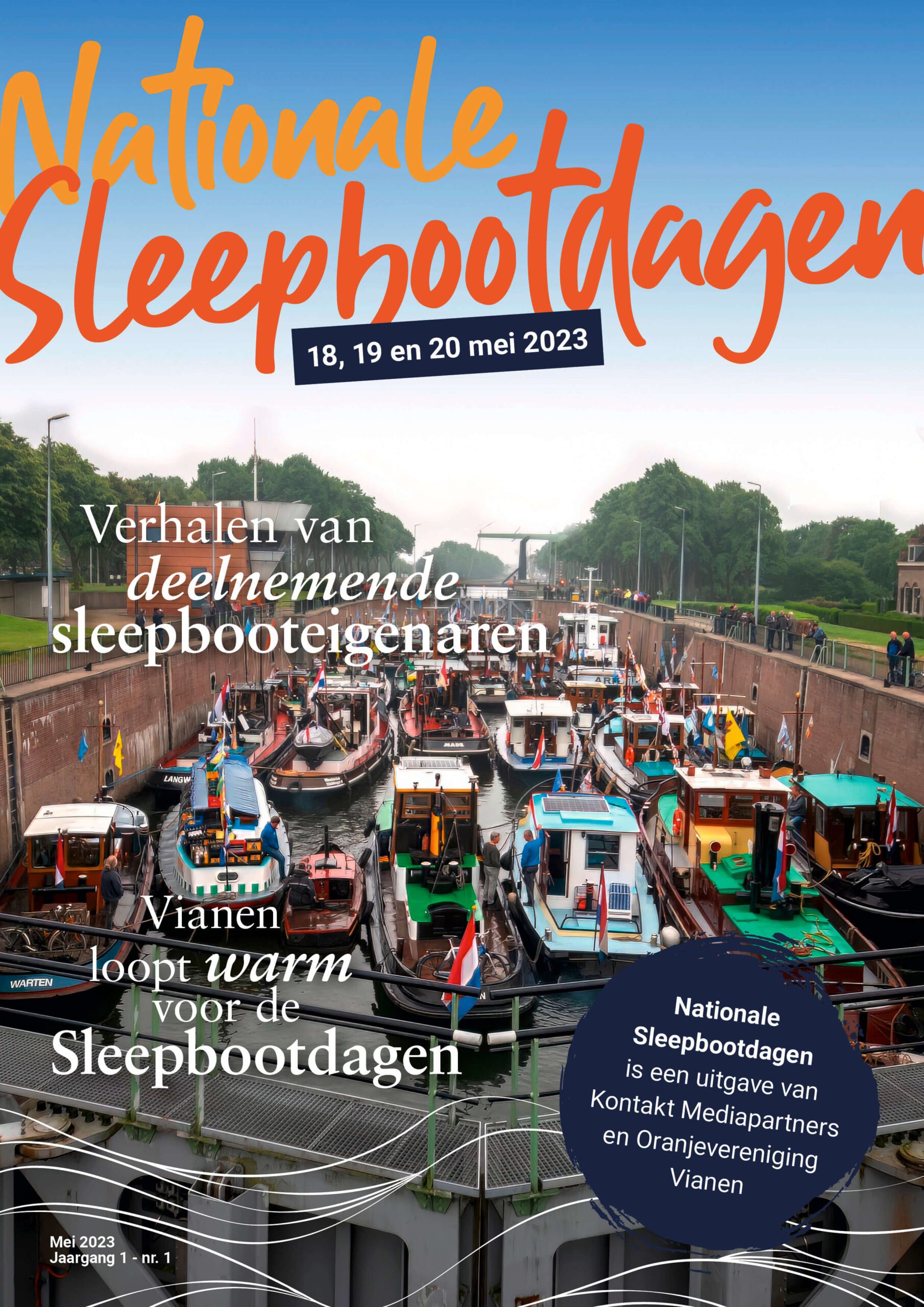 Nationale Sleepbootdagen 2023 cover